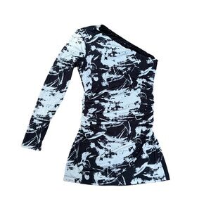 Black and White Zara Dress